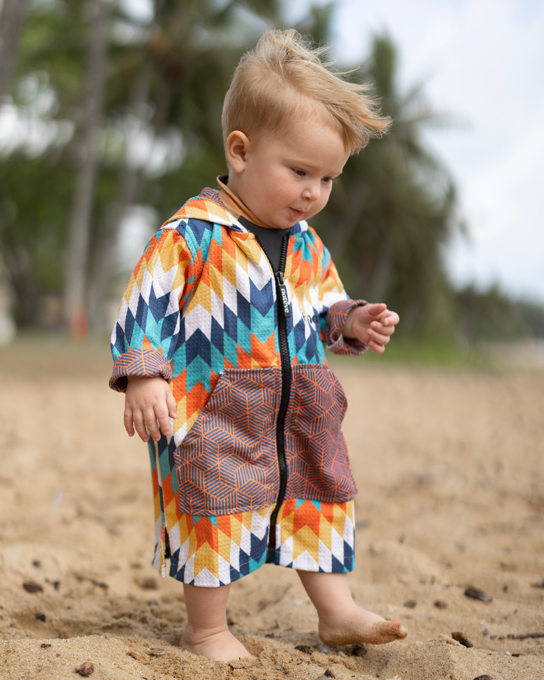 Aztec Adventure - Kids Hooded Towel