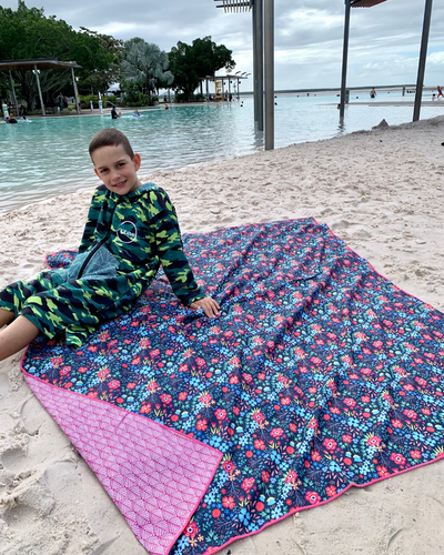 Bloomin Blossom - Sand Free Beach Mat