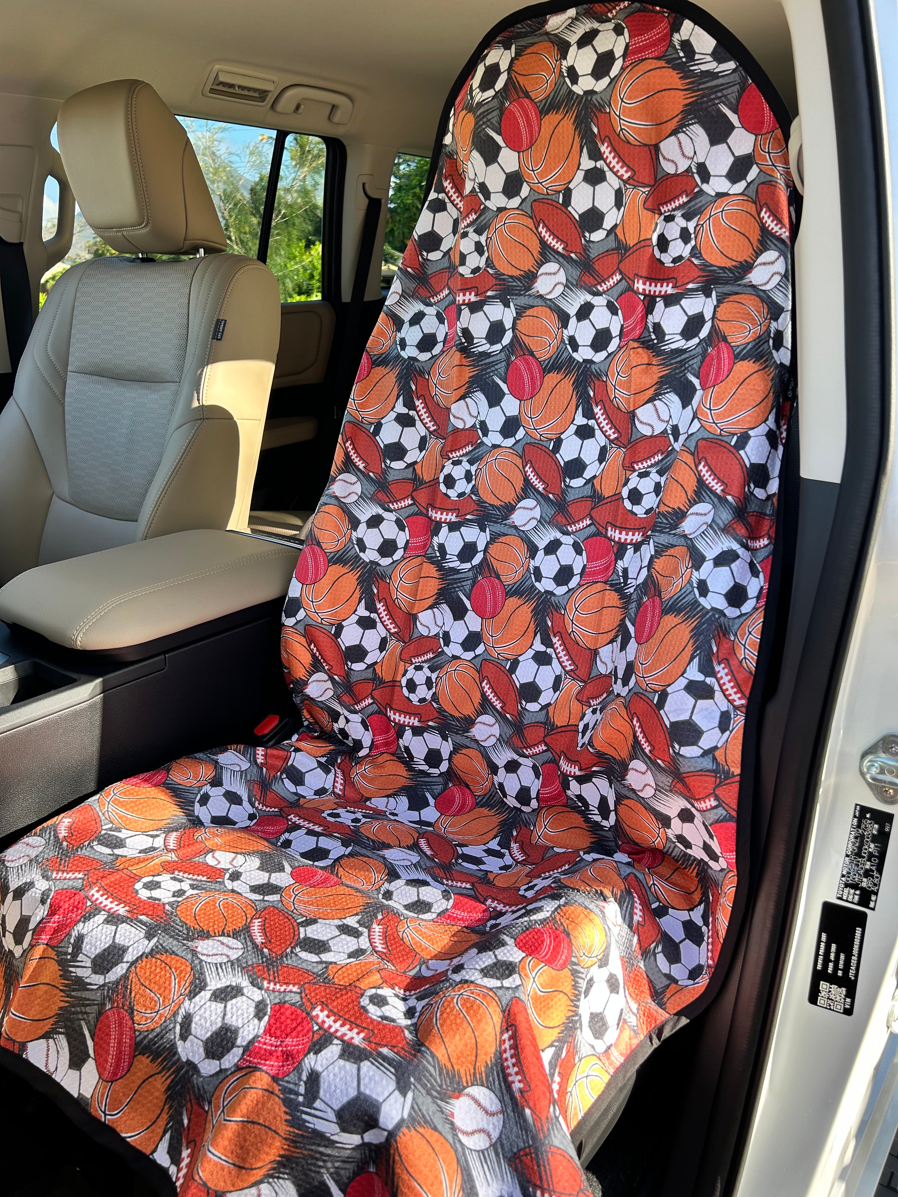 Fireball - Waterproof Car Seat Cover