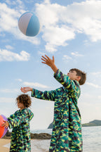 Camo Chaos - Kids Hooded Towel