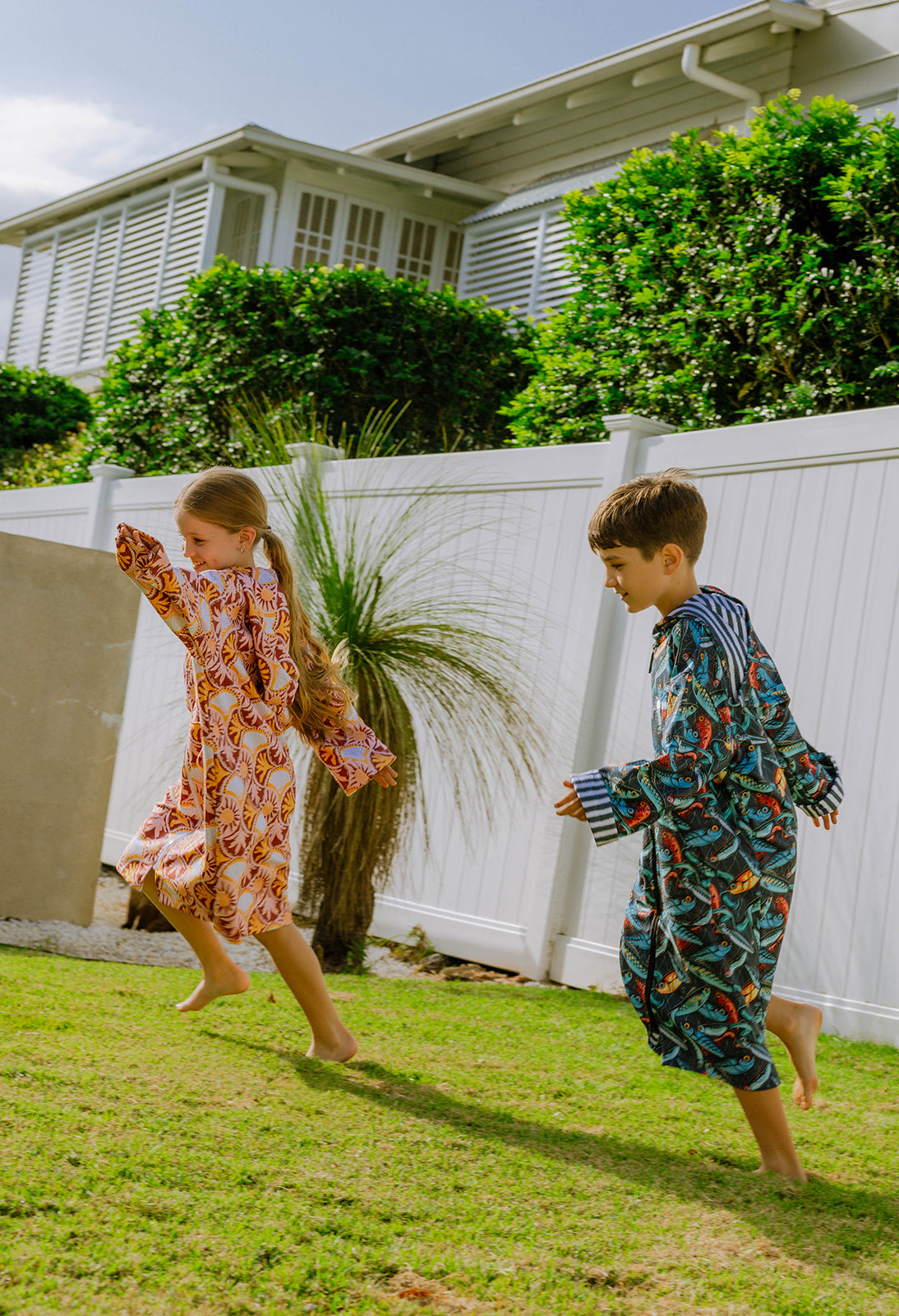 Pre-Order | Sun Scallop - Kids Hooded Towel