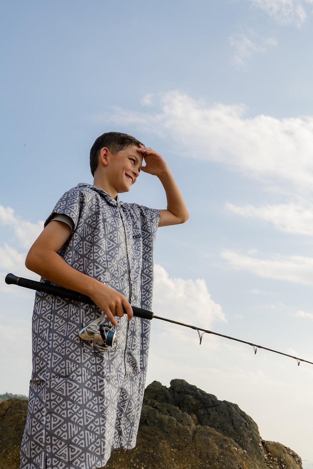 Tiki Trek - Kids Hooded Towel