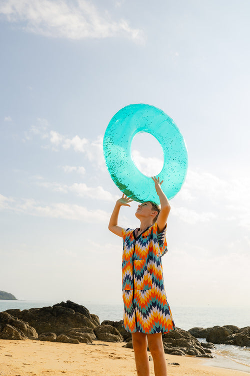 Aztec Adventure - Kids Hooded Towel