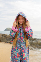Bloomin Blossom - Kids Hooded Towel