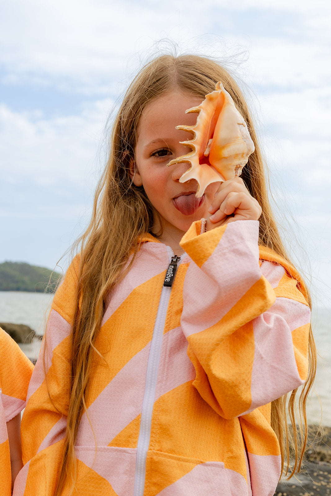 Waves For Days - Kids Hooded Towel