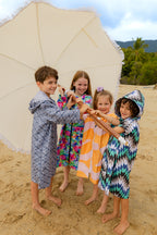 Tiki Trek - Kids Hooded Towel