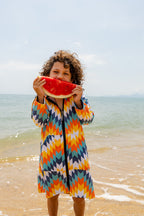 Aztec Adventure - Kids Hooded Towel