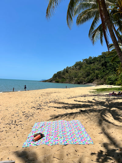 Colour Burst - Sand Free Beach Mat