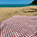 Cheeky Check - Sand Free Beach Mat