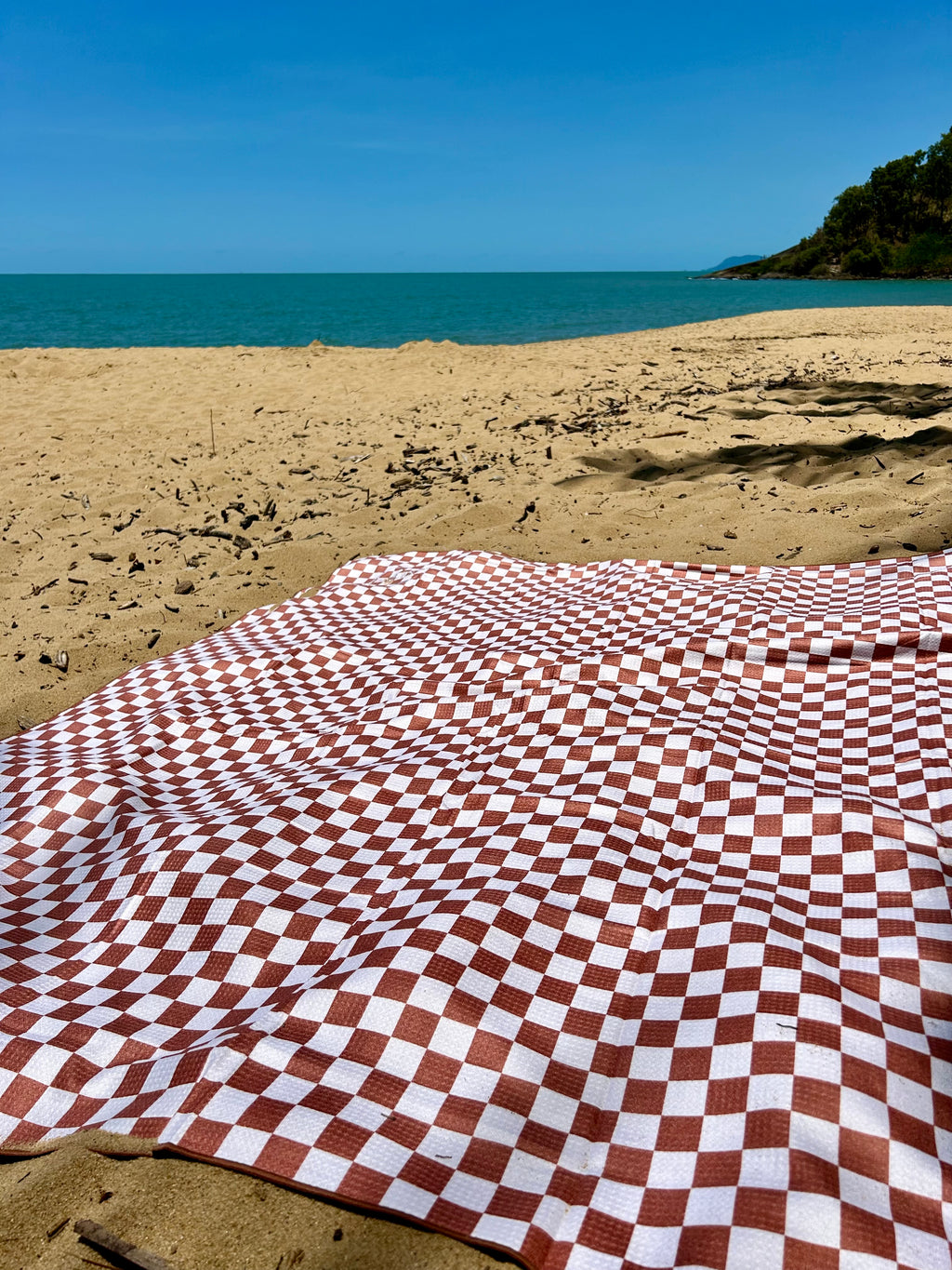 Cheeky Check - Sand Free Beach Mat