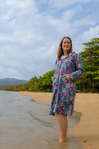 Bloomin Blossom - Adults Hooded Towel