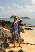 Bloomin Blossom - Adults Hooded Towel