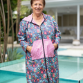 Bloomin Blossom - Adults Hooded Towel