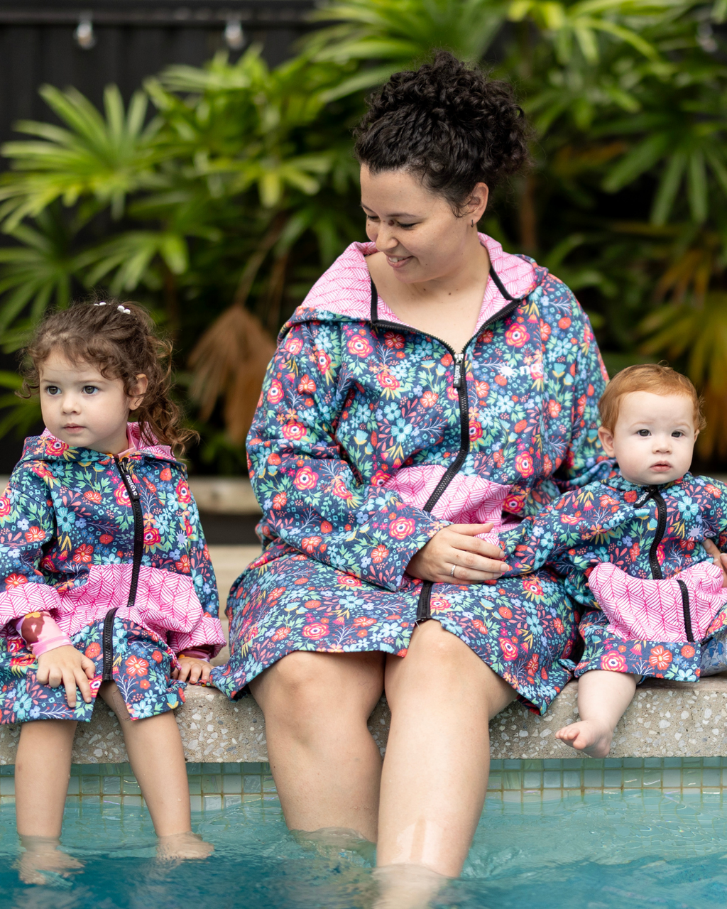 Bloomin Blossom - Kids Hooded Towel