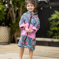 Bloomin Blossom - Kids Hooded Towel