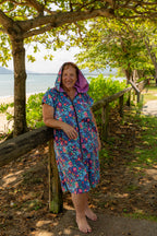 Bloomin Blossom - Adults Hooded Towel