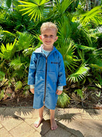 Blue Steel - Kids Hooded Towel