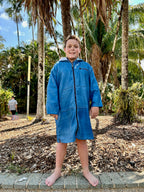 Blue Steel - Adults Hooded Towel