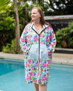Colour Burst - Adults Hooded Towel