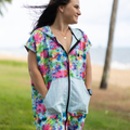 Colour Burst - Adults Hooded Towel