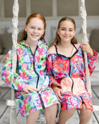 Wildflower - Kids Hooded Towel
