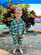 Camo Chaos - Kids Hooded Towel