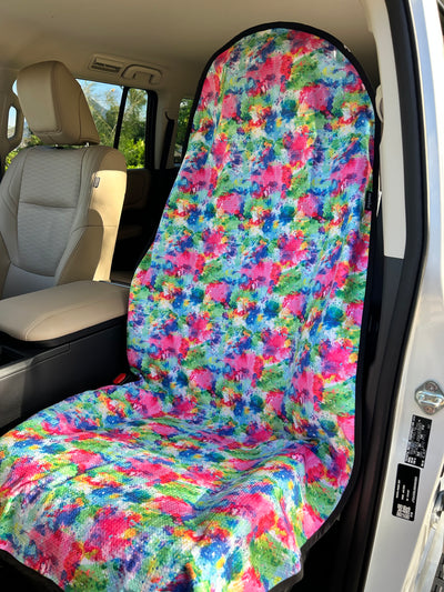 Colour Burst - Waterproof Car Seat Cover