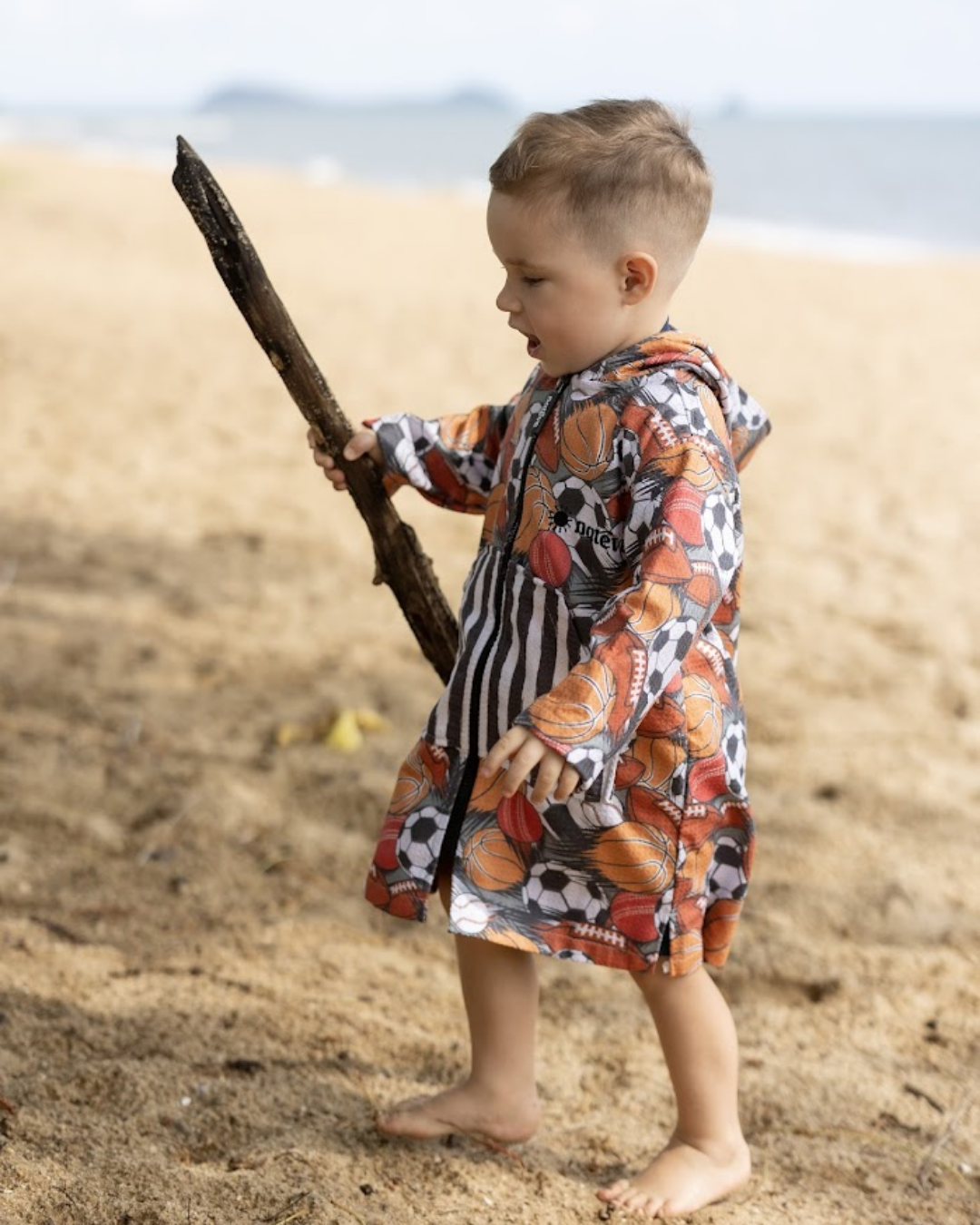 Fireball - Kids Hooded Towel