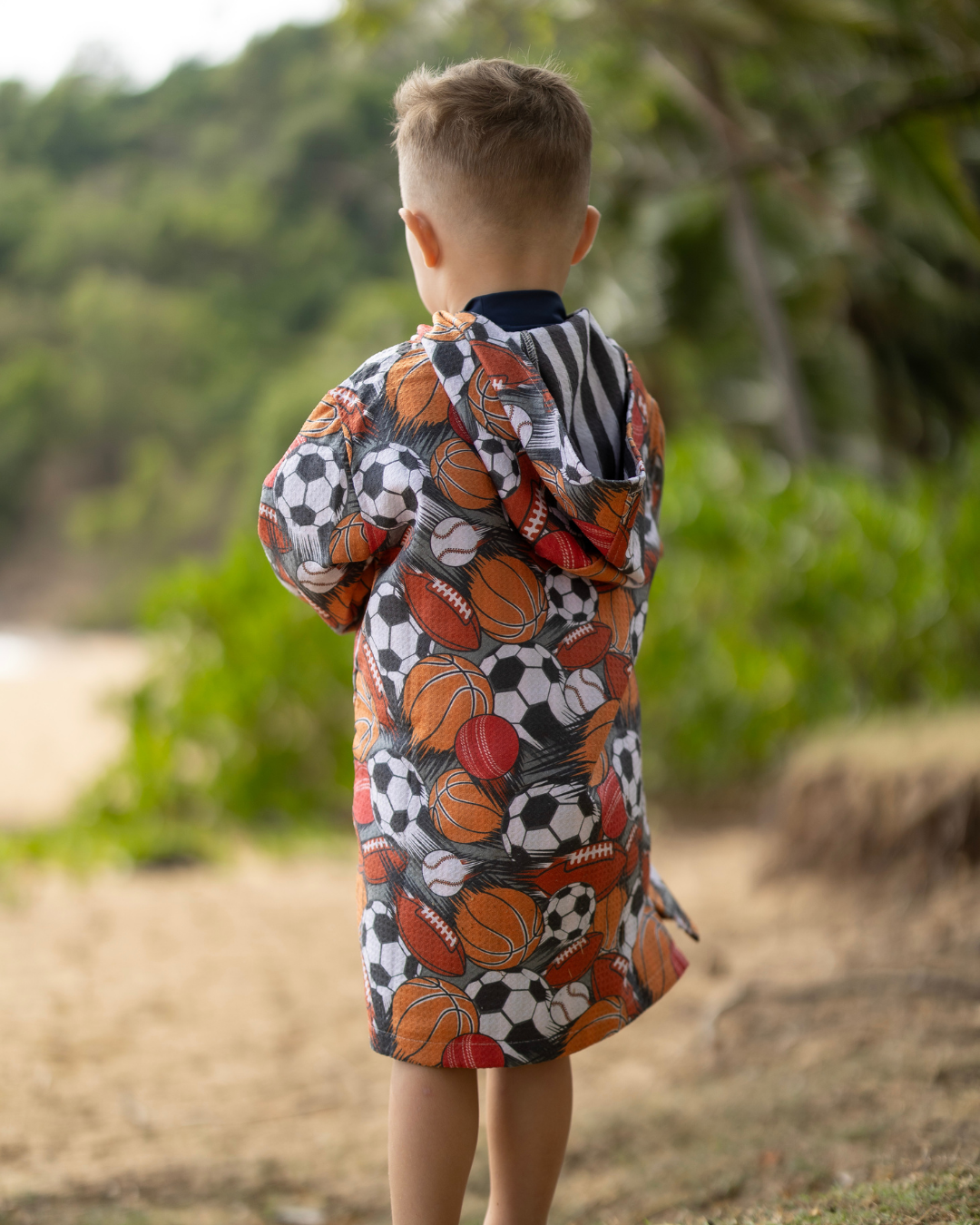 Fireball - Kids Hooded Towel