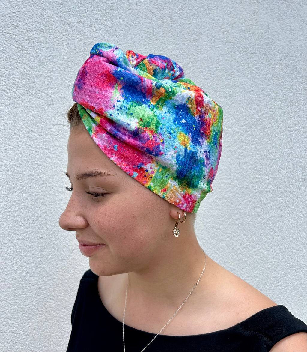 Colour Burst - Hair Wrap | Towel