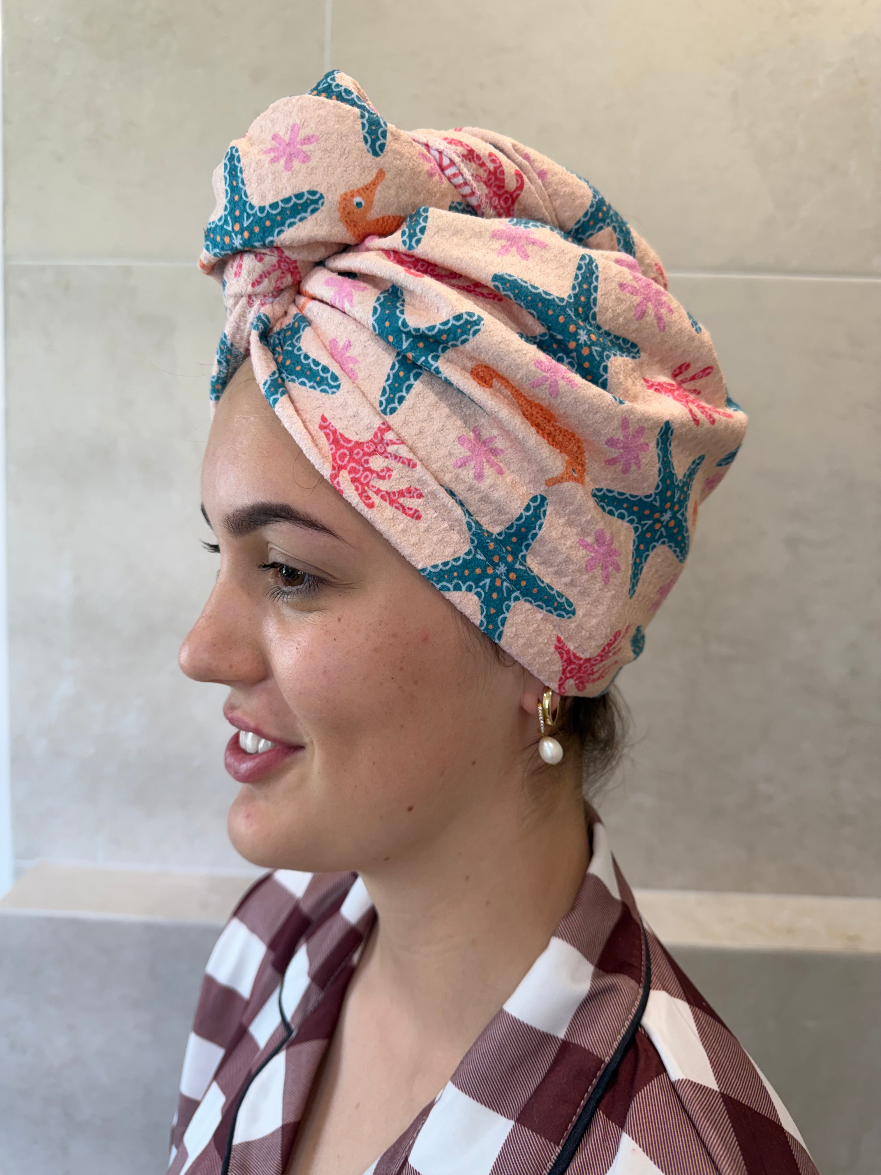 Pre-Order | Seastar - Hair Wrap | Towel