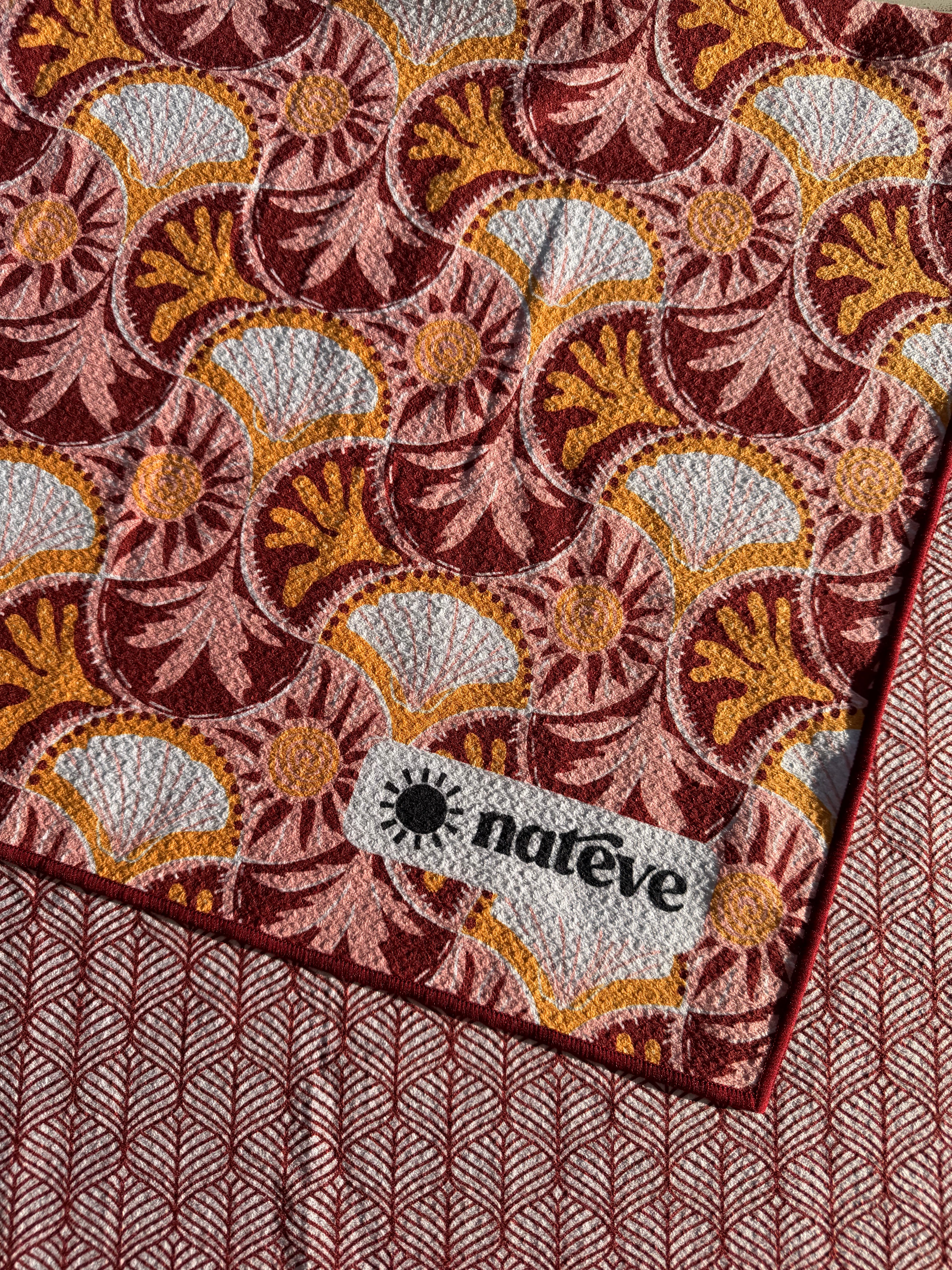 Pre-Order | Sun Scallop - Sand Free Beach Mat