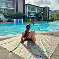 Olive Garden - Sand Free Beach Mat