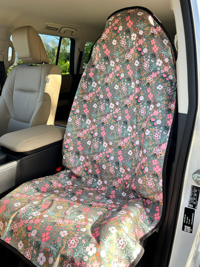 Olive Garden - Waterproof Car Seat Cover