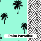 Palm Paradise - Sand Free Beach Mat