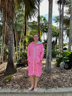 Pink Punch - Adults Hooded Towel
