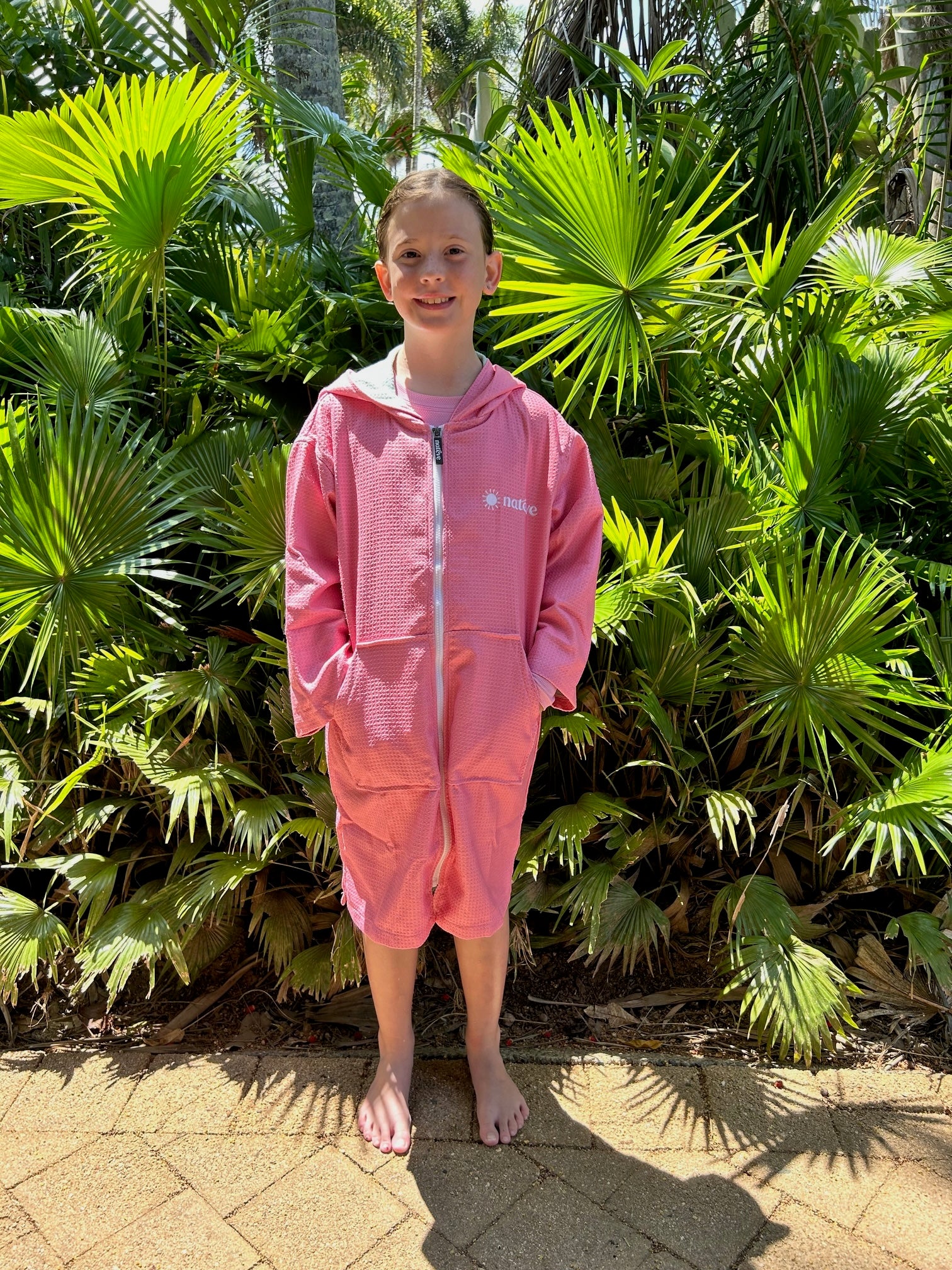 Pink Punch - Kids Hooded Towel