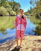 Ruby Rush - Kids Hooded Towel