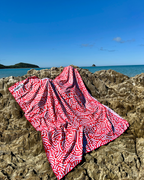 Ruby Rush - Sand Free Beach Mat