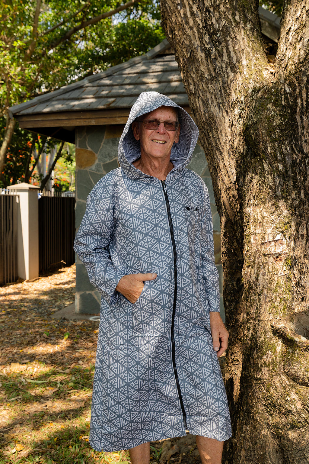 Tiki Trek - Adults Hooded Towel