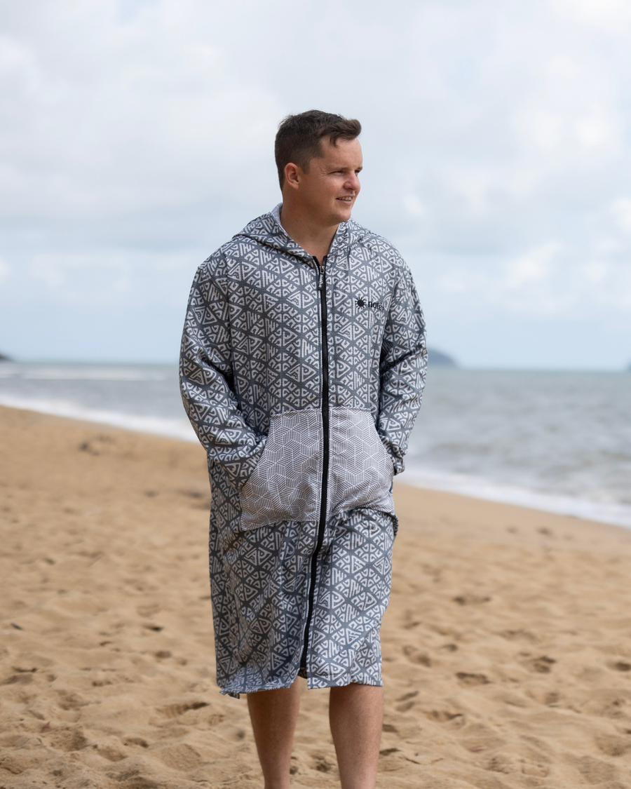 Tiki Trek - Adults Hooded Towel