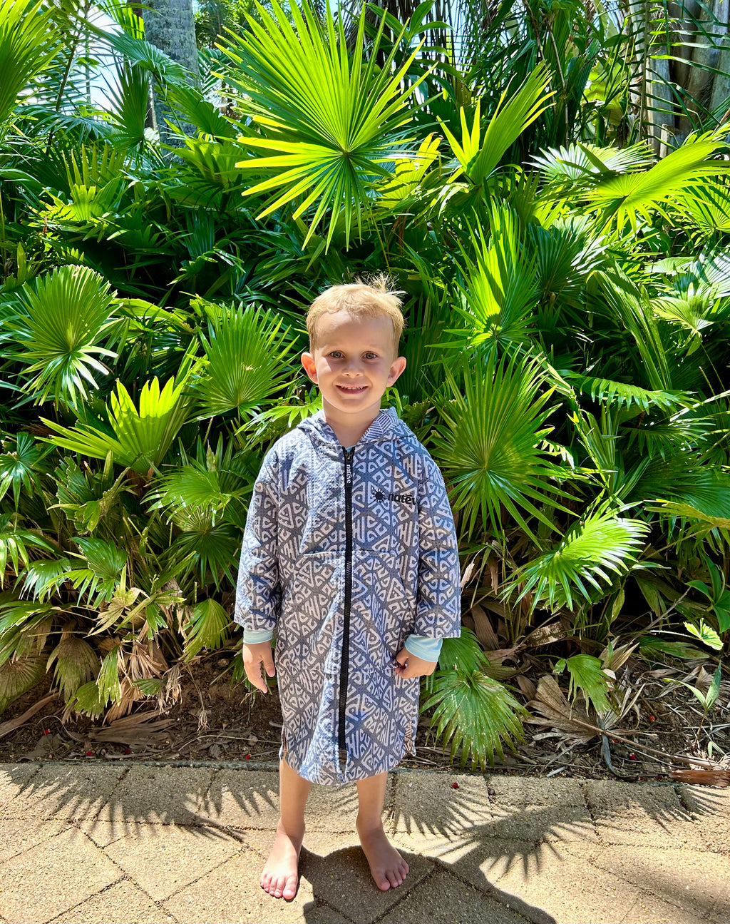 Tiki Trek - Kids Hooded Towel