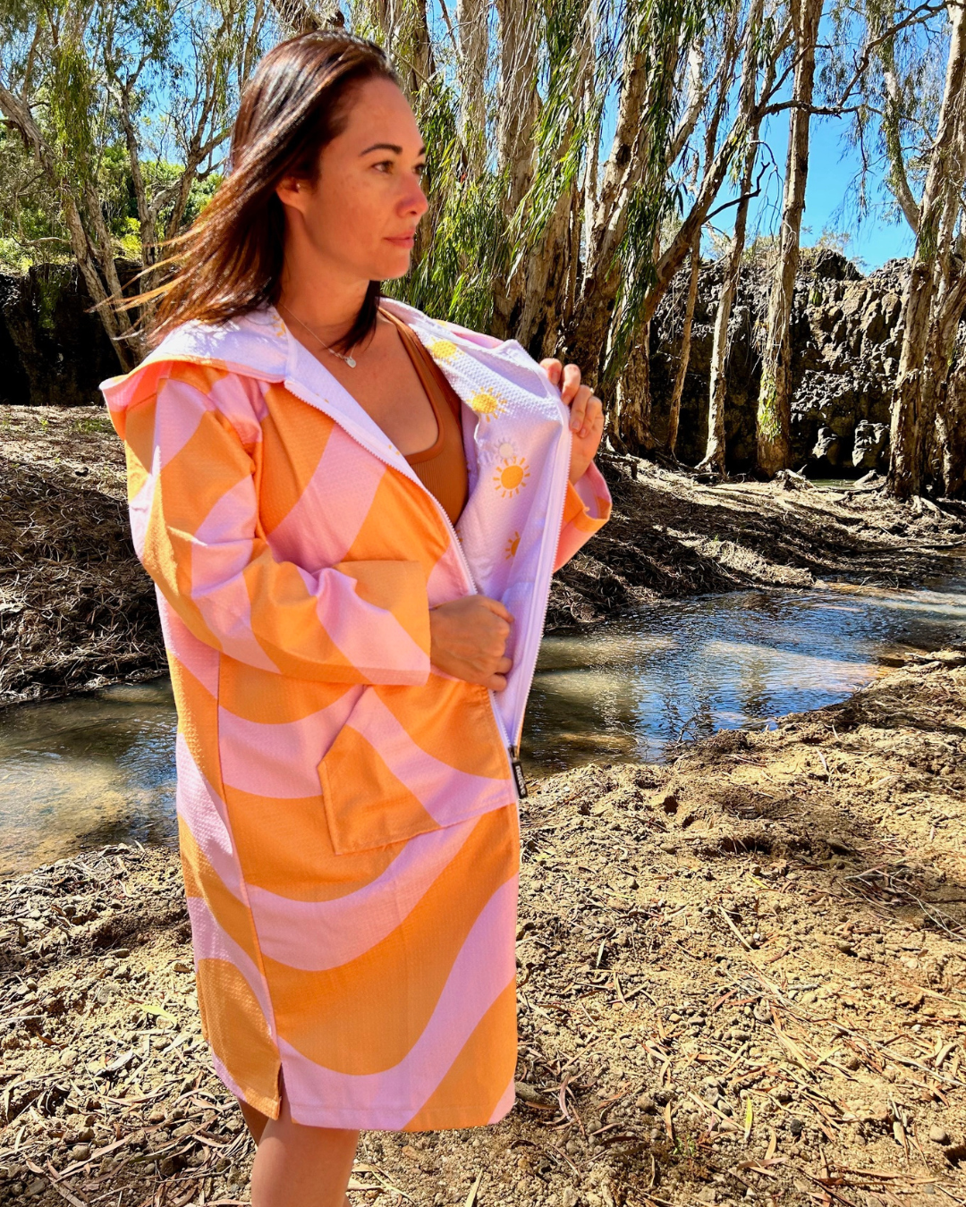 Waves For Days - Adults Hooded Towel