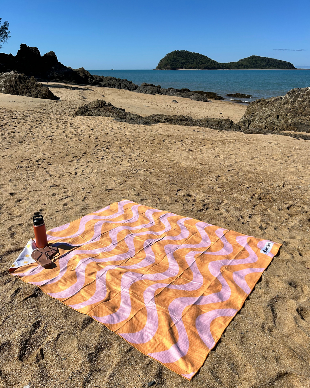Waves For Days - Sand Free Beach Mat