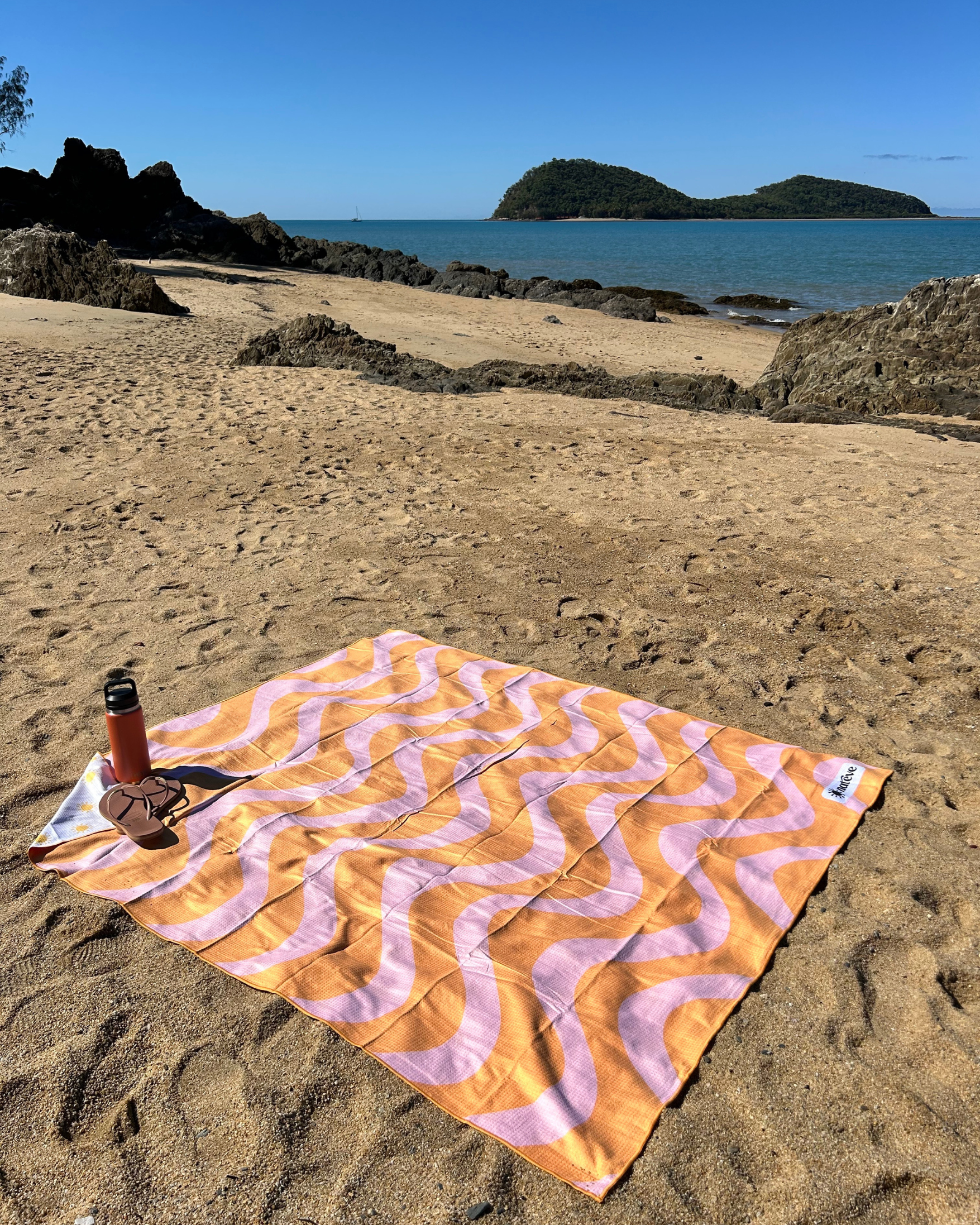 Waves For Days - Sand Free Beach Mat