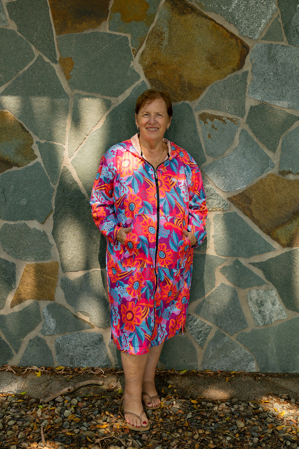 Wildflower - Adults Hooded Towel