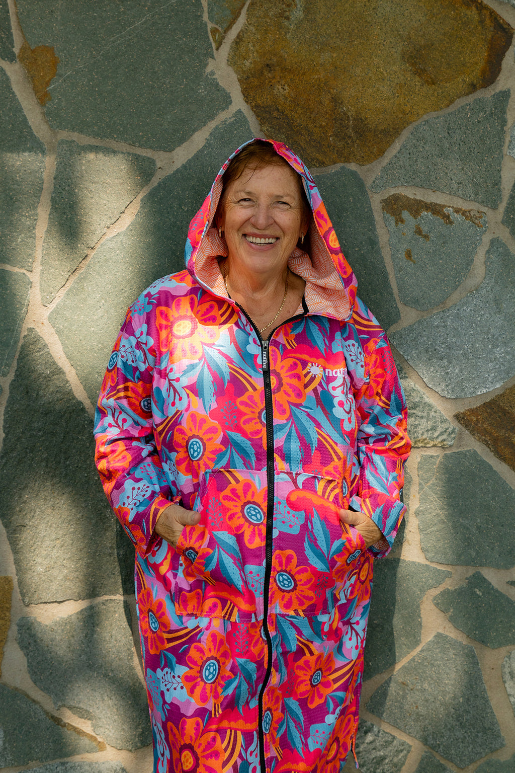 Wildflower - Adults Hooded Towel