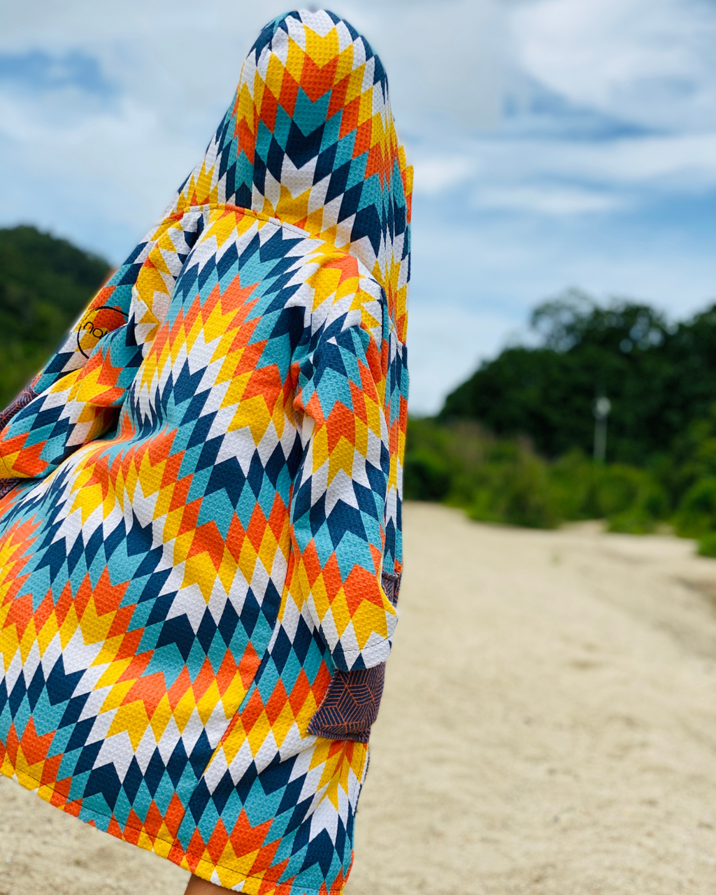 Aztec Adventure - Adults Hooded Towel