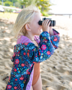 Bloomin Blossom - Kids Hooded Towel