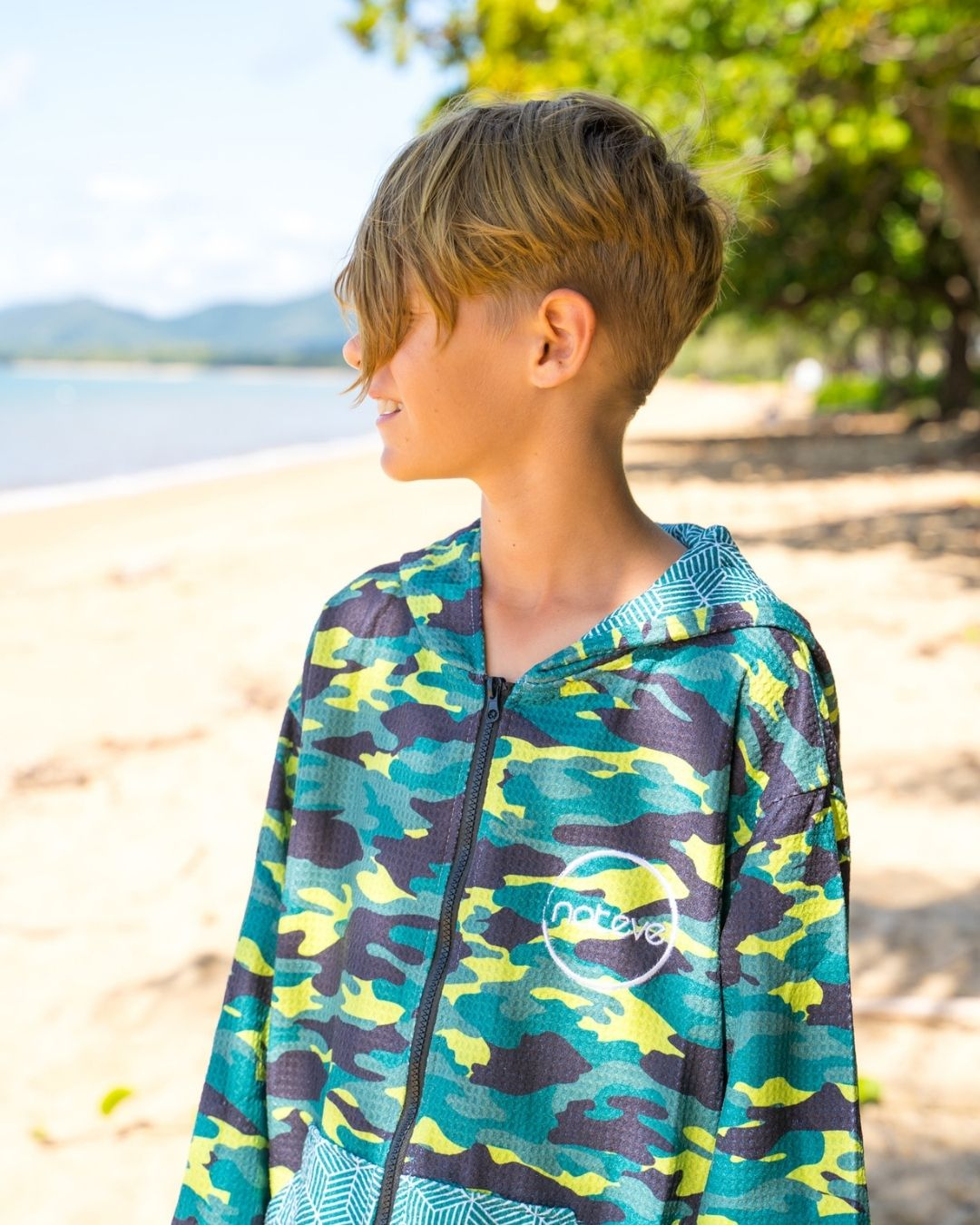 Camo Chaos - Kids Hooded Towel